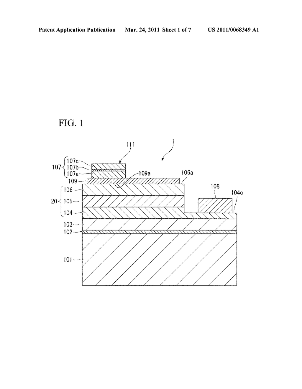 SEMICONDUCTOR LIGHT EMITTING ELEMENT, METHOD FOR MANUFACTURING SEMICONDUCTOR LIGHT EMITTING ELEMENT, AND LAMP - diagram, schematic, and image 02