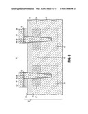 TRENCH-GENERATED TRANSISTOR STRUCTURES, FABRICATION METHODS, DEVICE STRUCTURES, AND DESIGN STRUCTURES diagram and image