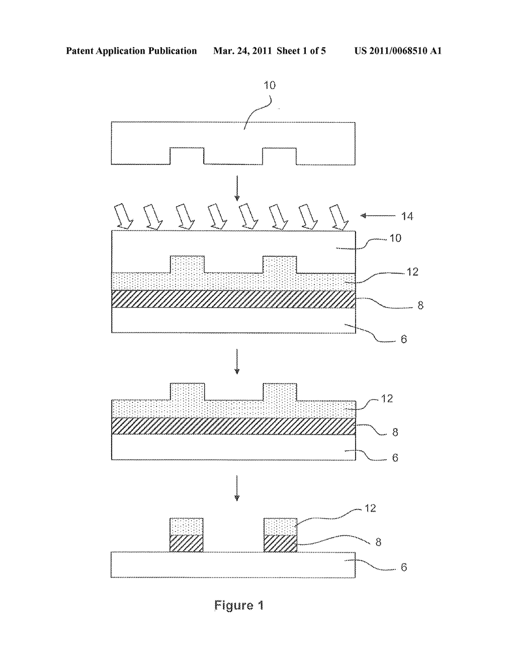 IMPRINT LITHOGRAPHY METHOD AND APPARATUS - diagram, schematic, and image 02