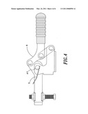 SAFETY DEVICE FOR TOGGLE CLAMPS diagram and image