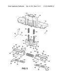 SLIDING CONSOLE WITH LOCK ASSEMBLY diagram and image