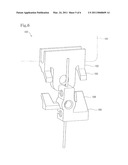 AFFIXING STRUCTURE FOR FIXING A WINDOW GLASS TO A CARRIER PLATE, AND A WINDOW REGULATOR USING THE AFFIXING STRUCTURE diagram and image