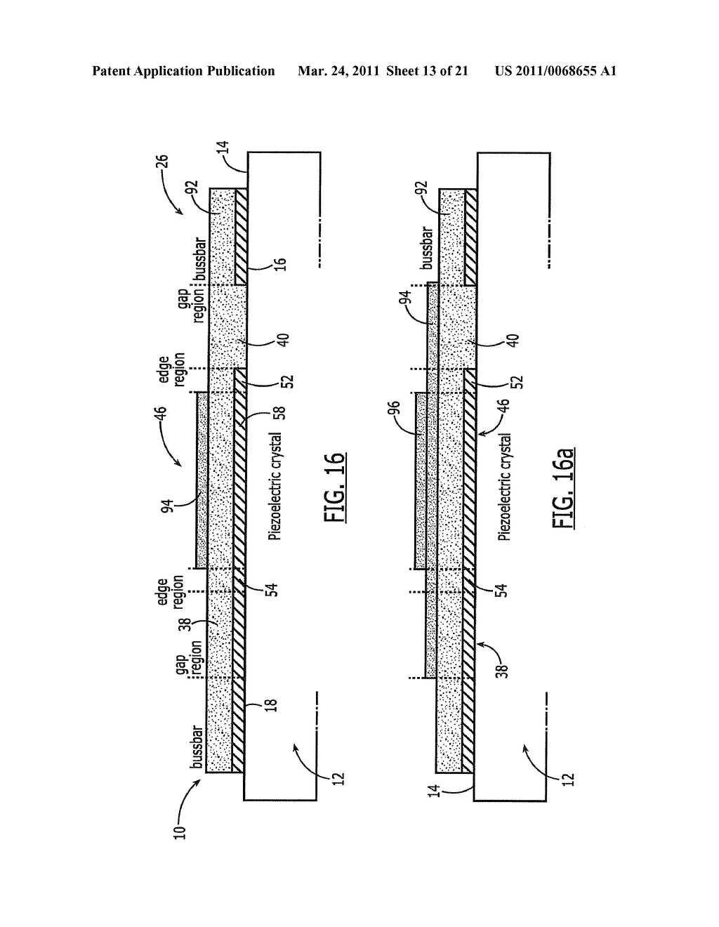 PISTON MODE ACOUSTIC WAVE DEVICE AND METHOD PROVIDING A HIGH COUPLING FACTOR - diagram, schematic, and image 14