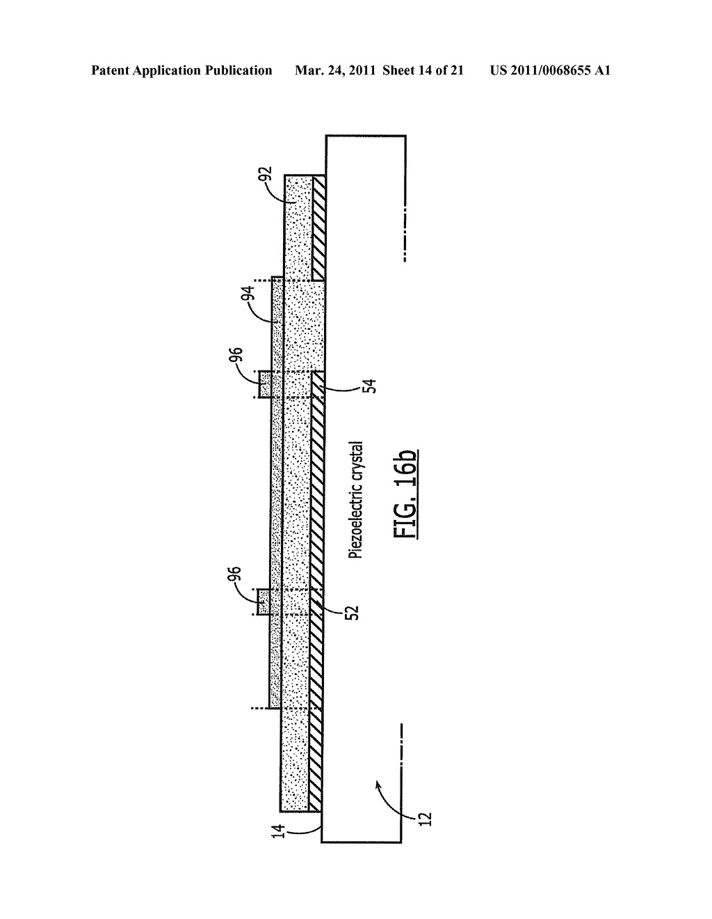PISTON MODE ACOUSTIC WAVE DEVICE AND METHOD PROVIDING A HIGH COUPLING FACTOR - diagram, schematic, and image 15