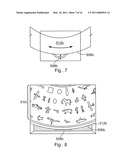 METHOD FOR MANIPULATING A GRAPHIC WIDGET IN A THREE-DIMENSIONAL ENVIRONMENT DISPLAYED ON A TOUCH PANEL OF AN INTERACTIVE INPUT SYSTEM diagram and image