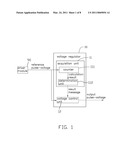 VOLTAGE REGULATOR, VOLTAGE REGULATION METHOD, AND LIQUID CRYSTAL DISPLAY DEVICE USING THE SAME diagram and image