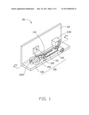 COVER MECHANISM AND ELECTRONIC DEVICE USING SAME diagram and image