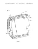 ELECTRONIC DEVICE ENCLOSURES HAVING IMPROVED VENTILATION TO DISSIPATE HEAT diagram and image