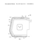 ELECTRONIC DEVICE ENCLOSURES HAVING IMPROVED VENTILATION TO DISSIPATE HEAT diagram and image