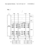 NONVOLATILE SEMICONDUCTOR MEMORY DEVICE diagram and image