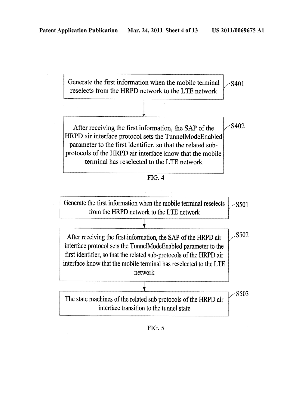 METHOD FOR TRANSITIONING OF STATE MACHINES AFTER RADIO ACCESS NETWORK IS RESELECTED AND TERMINAL - diagram, schematic, and image 05