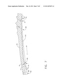 FASTBACK TURBULATOR STRUCTURE AND TURBINE NOZZLE INCORPORATING SAME diagram and image