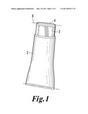 COSMETIC PACKAGING AND APPLICATION COMBINATION FOR SHEAR-THINNING COMPOSITIONS diagram and image