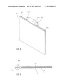 Battery with a plurality of flat cells forming a cell assembly diagram and image