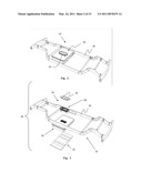 DEVICE FOR MAKING RAPID CONNECTIONS AND DISCONNECTIONS BETWEEN HIGH VOLTAGE BATTERY MODULES AND OTHER MOTOR VEHICLE SYSTEMS diagram and image