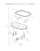 DEVICE FOR MAKING RAPID CONNECTIONS AND DISCONNECTIONS BETWEEN HIGH VOLTAGE BATTERY MODULES AND OTHER MOTOR VEHICLE SYSTEMS diagram and image