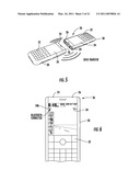 MOBILE WIRELESS COMMUNICATIONS DEVICE, METHOD AND SYSTEM USING MAGNETIC SENSOR AND ACTIVATED NFC CIRCUIT FOR ESTABLISHING COMMUNICATIONS BETWEEN MOBILE WIRELESS COMMUNICATIONS DEVICES diagram and image