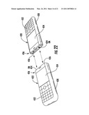 MOBILE WIRELESS COMMUNICATIONS DEVICE, METHOD AND SYSTEM USING MAGNETIC SENSOR AND ACTIVATED NFC CIRCUIT FOR ESTABLISHING COMMUNICATIONS BETWEEN MOBILE WIRELESS COMMUNICATIONS DEVICES diagram and image