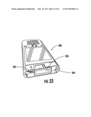 MOBILE WIRELESS COMMUNICATIONS DEVICE, METHOD AND SYSTEM USING MAGNETIC SENSOR AND ACTIVATED NFC CIRCUIT FOR ESTABLISHING COMMUNICATIONS BETWEEN MOBILE WIRELESS COMMUNICATIONS DEVICES diagram and image