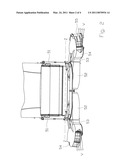 METHOD FOR DISTRIBUTING A MATERIAL FLOW ONTO A FIELD, AND CHOPPING AND SPREADING DEVICE diagram and image