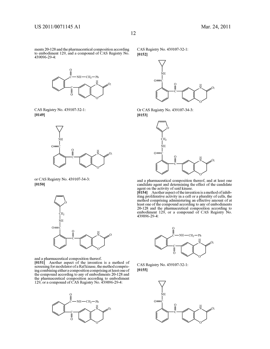 Raf Modulators And Methods Of Use - diagram, schematic, and image 13