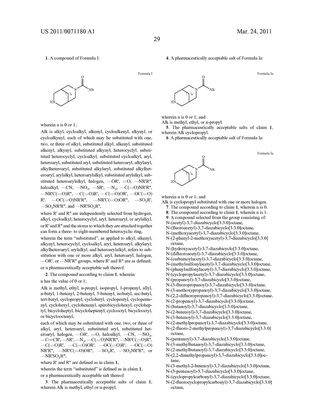 SUB-TYPE SELECTIVE AMIDES OF DIAZABICYCLOALKANES - diagram, schematic, and image 31