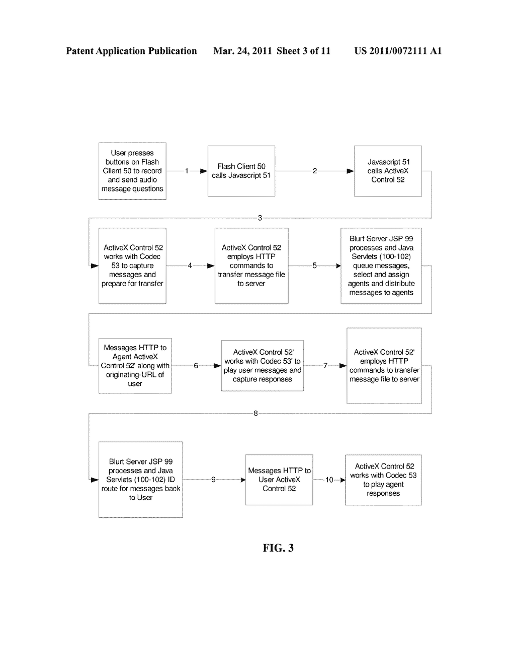 Audio Message Driven Customer Interaction Queuing System - diagram, schematic, and image 04