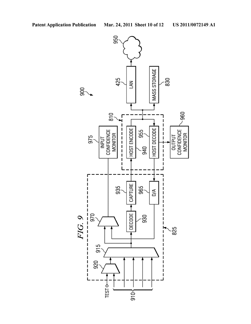 STREAMING MEDIA ENCODER WITH FRONT PANEL CONTROL INTERFACE - diagram, schematic, and image 11