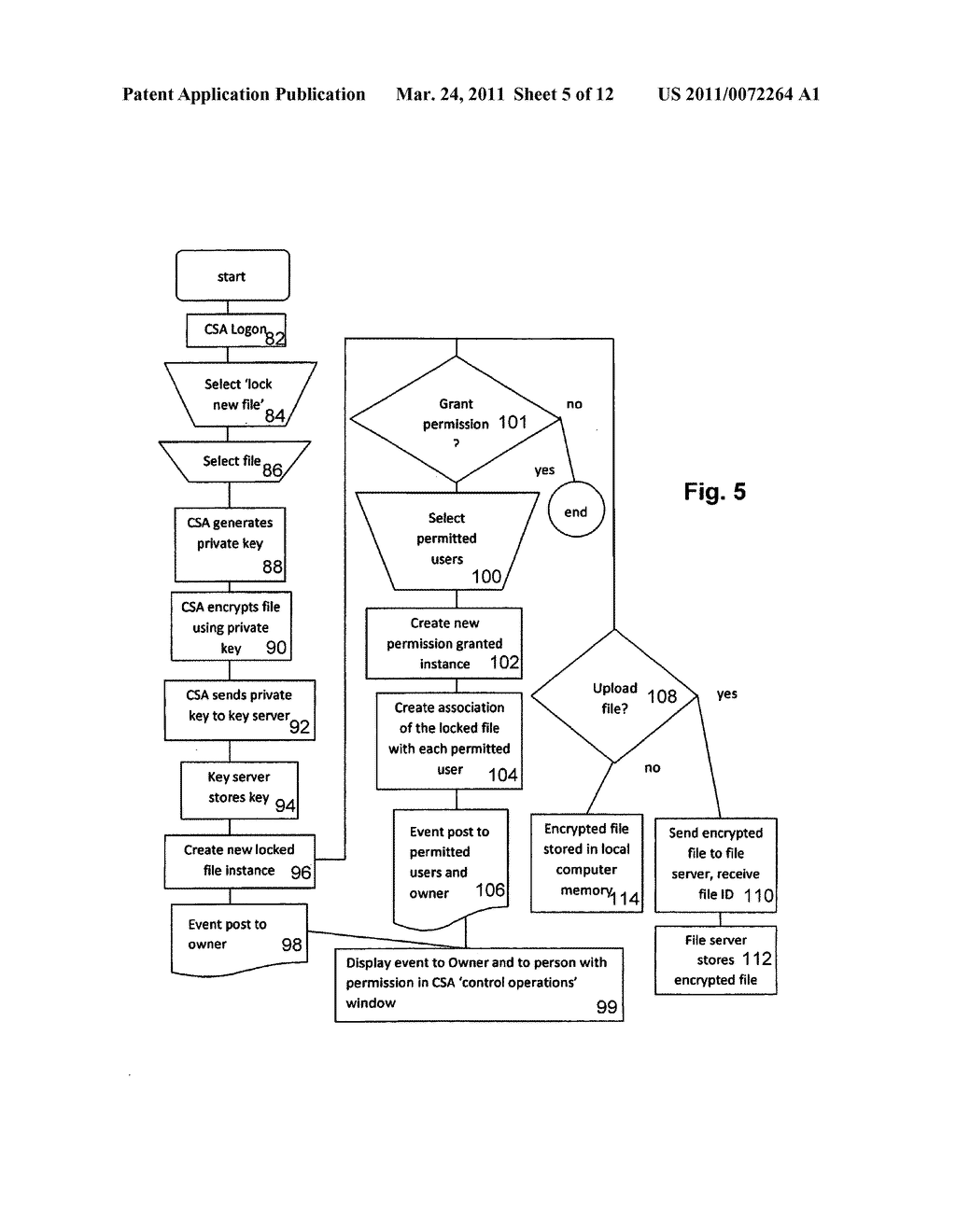 Secure information storage and retrieval apparatus and method - diagram, schematic, and image 06