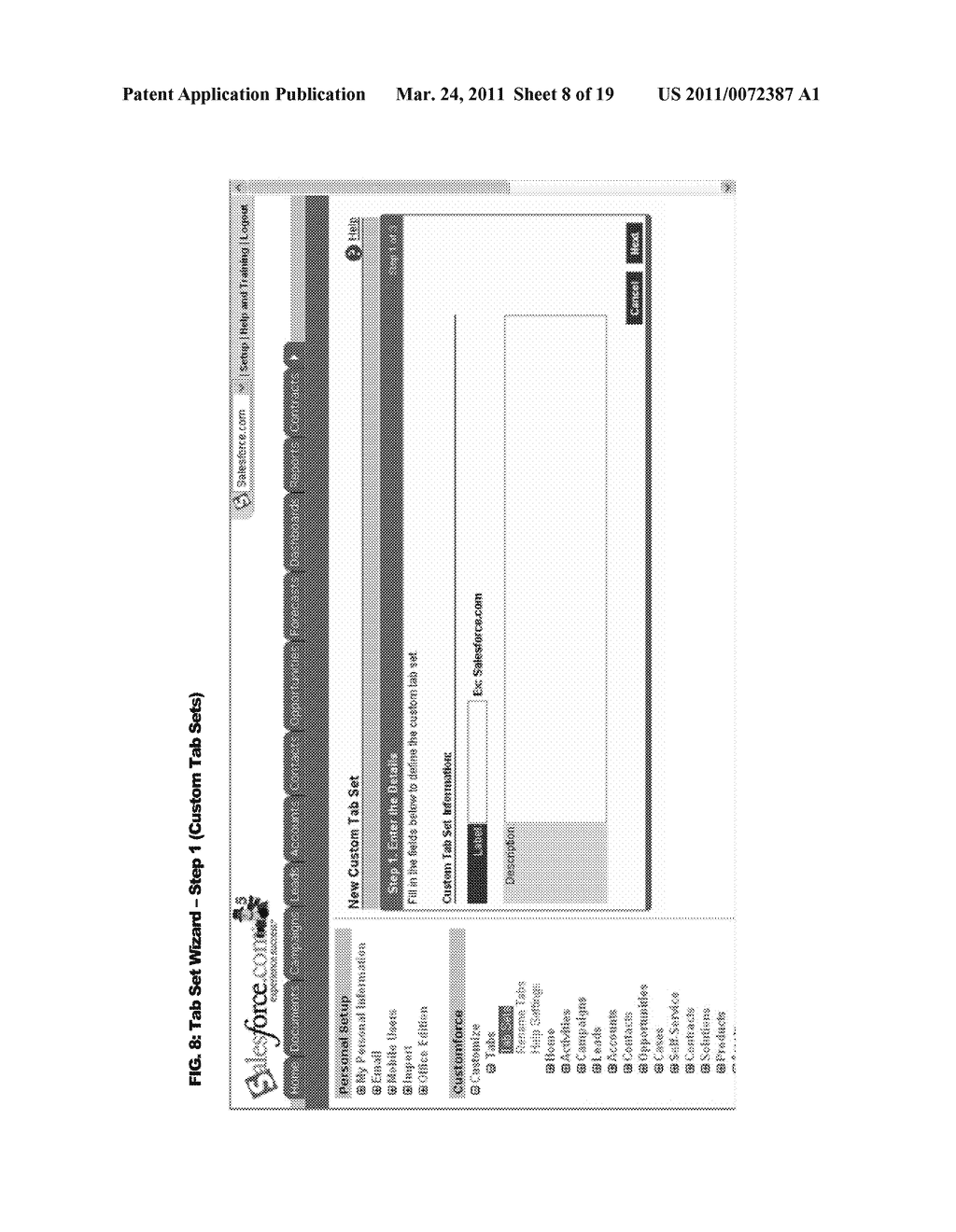 SYSTEMS AND METHODS FOR IMPLEMENTING MULTI-APPLICATION TABS AND TAB SETS - diagram, schematic, and image 09