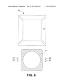 BASE ASSEMBLY USEFUL IN PERMITTING A FLOATING CAMPFIRE diagram and image