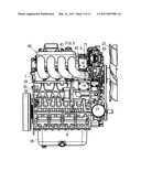 BLOW-BY GAS RECIRCULATING APPARATUS FOR AN ENGINE diagram and image