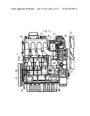 BLOW-BY GAS RECIRCULATING APPARATUS FOR AN ENGINE diagram and image