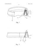 Swimming Pool Ladder With a Barrier diagram and image