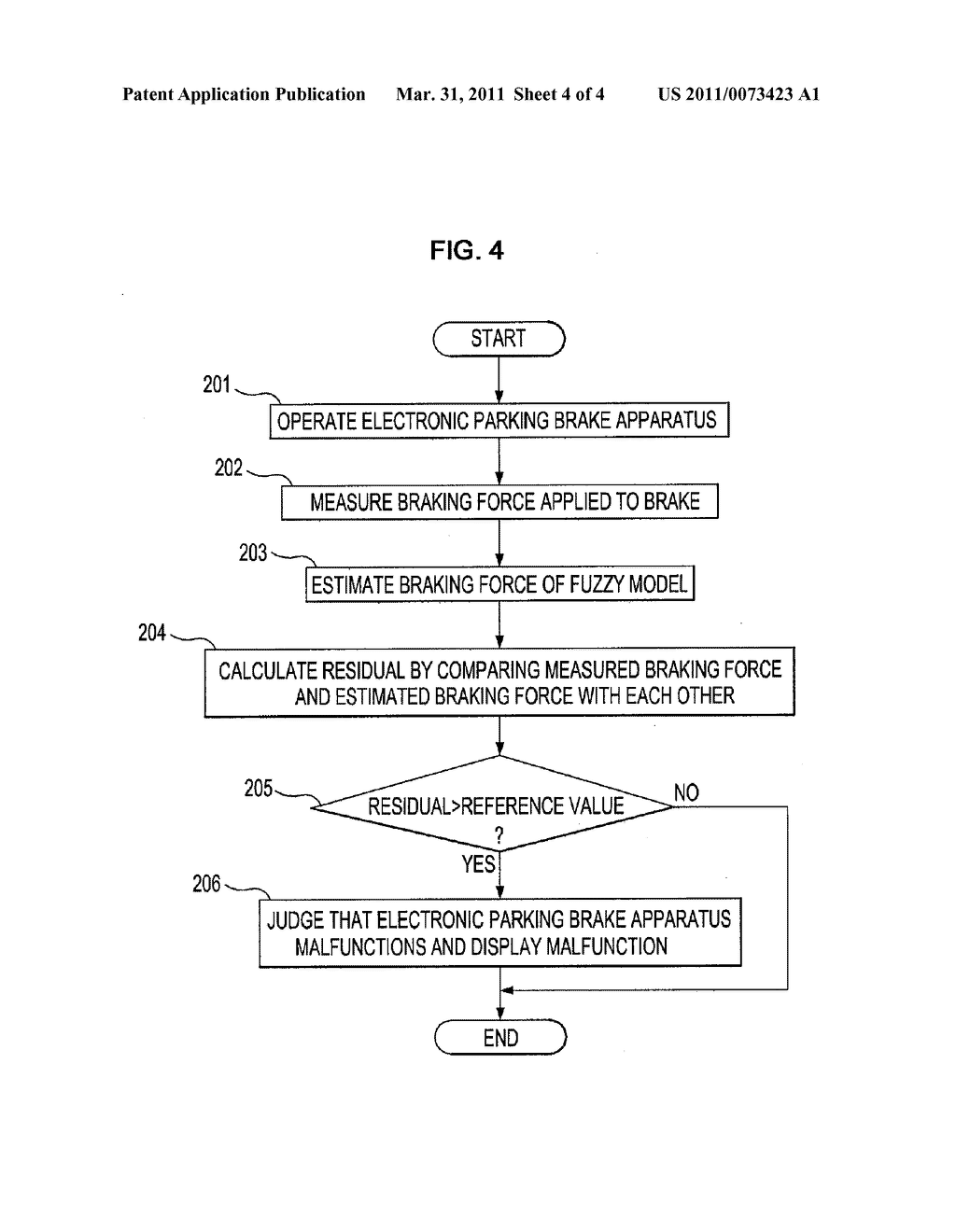 ELECTRONIC PARKING BRAKE SYSTEM AND CONTROL METHOD THEREOF - diagram, schematic, and image 05