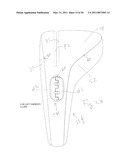 Golf club head cover and method of use diagram and image