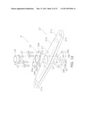 FISHING REEL HANDLE ASSEMBLY diagram and image