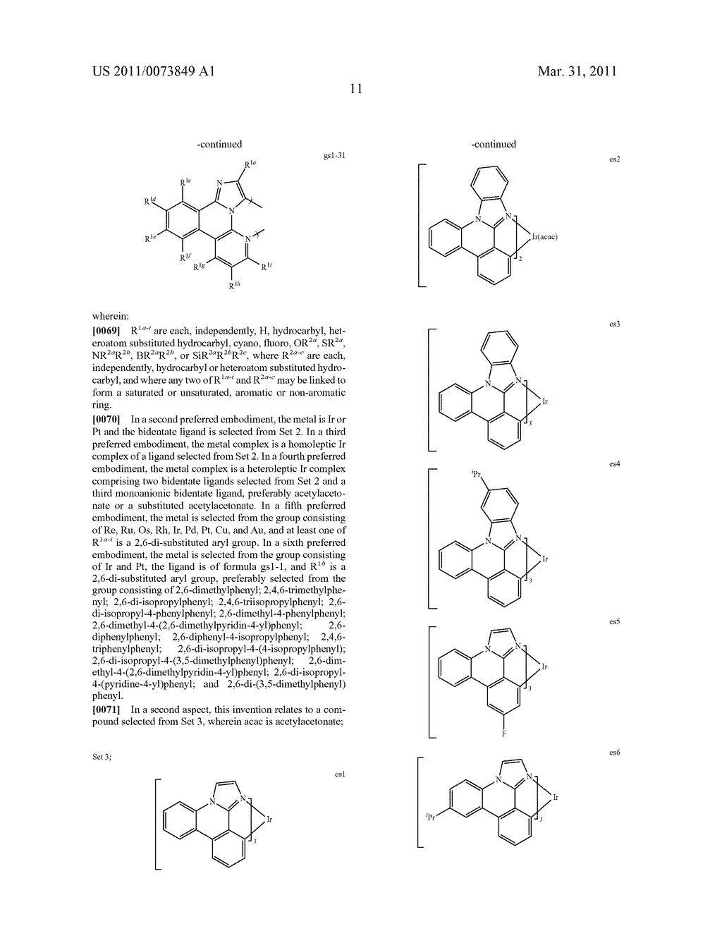 METAL COMPLEXES OF CYCLOMETALLATED IMIDAZO[1,2-f ]PHENANTHRIDINE AND DIIMIDAZO[1,2-a:1',2'-c ]QUNIAZOLINE LIGANDS AND ISOELECTRONIC AND BENZANNULATED ANALOGS THEREOF - diagram, schematic, and image 27
