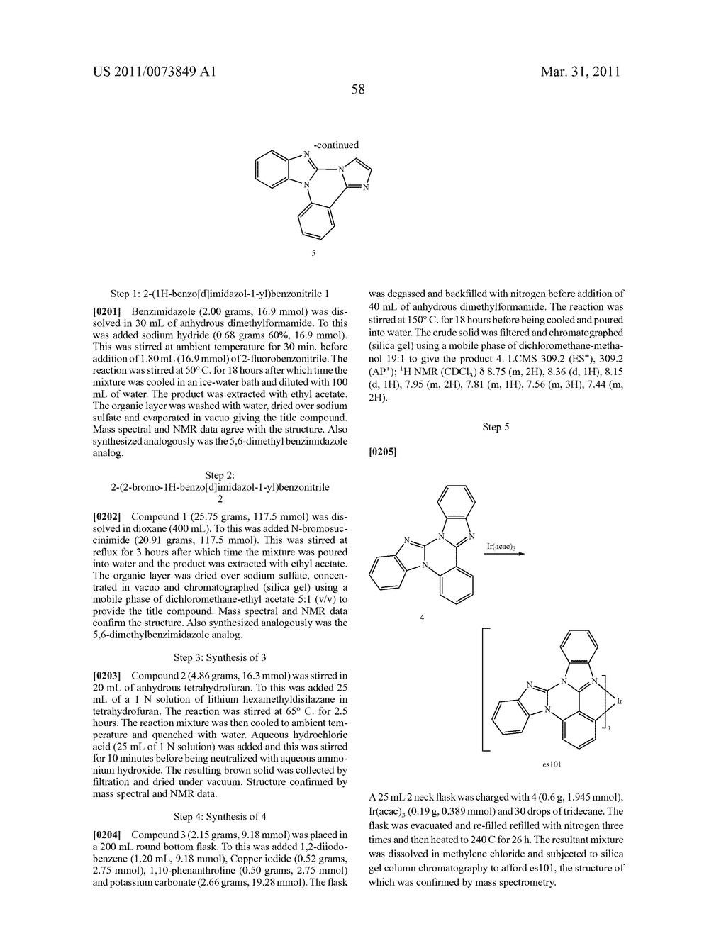 METAL COMPLEXES OF CYCLOMETALLATED IMIDAZO[1,2-f ]PHENANTHRIDINE AND DIIMIDAZO[1,2-a:1',2'-c ]QUNIAZOLINE LIGANDS AND ISOELECTRONIC AND BENZANNULATED ANALOGS THEREOF - diagram, schematic, and image 74