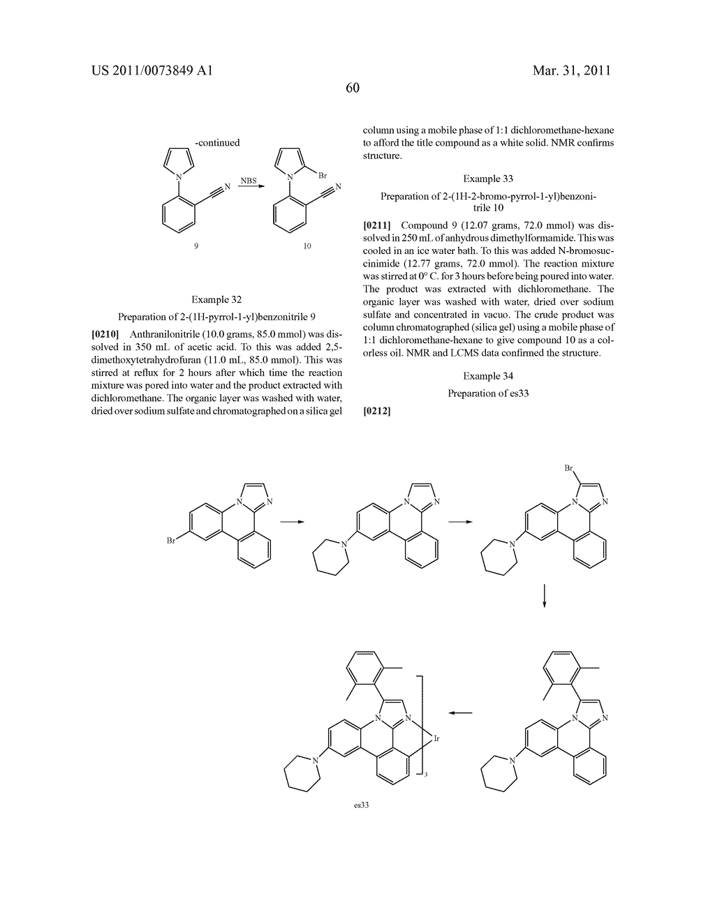 METAL COMPLEXES OF CYCLOMETALLATED IMIDAZO[1,2-f ]PHENANTHRIDINE AND DIIMIDAZO[1,2-a:1',2'-c ]QUNIAZOLINE LIGANDS AND ISOELECTRONIC AND BENZANNULATED ANALOGS THEREOF - diagram, schematic, and image 76