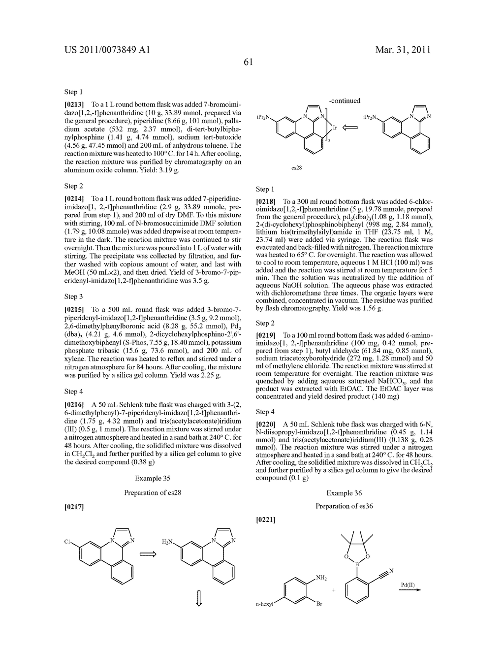 METAL COMPLEXES OF CYCLOMETALLATED IMIDAZO[1,2-f ]PHENANTHRIDINE AND DIIMIDAZO[1,2-a:1',2'-c ]QUNIAZOLINE LIGANDS AND ISOELECTRONIC AND BENZANNULATED ANALOGS THEREOF - diagram, schematic, and image 77