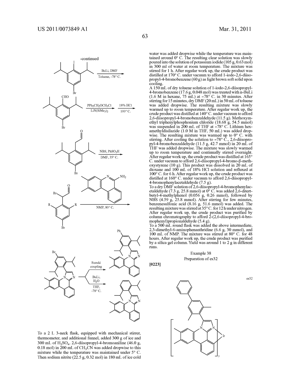 METAL COMPLEXES OF CYCLOMETALLATED IMIDAZO[1,2-f ]PHENANTHRIDINE AND DIIMIDAZO[1,2-a:1',2'-c ]QUNIAZOLINE LIGANDS AND ISOELECTRONIC AND BENZANNULATED ANALOGS THEREOF - diagram, schematic, and image 79