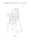 LEG FRAME AND CHILD CHAIR HAVING THE SAME diagram and image