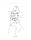 LEG FRAME AND CHILD CHAIR HAVING THE SAME diagram and image