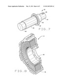 Electric Motor With Axially Movable Rotor Assembly diagram and image
