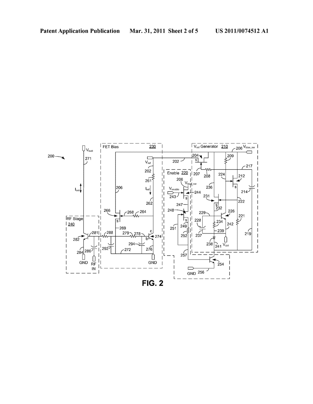 CIRCUIT AND METHOD FOR BIASING A GALLIUM ARSENIDE (GaAs) POWER AMPLIFIER - diagram, schematic, and image 03