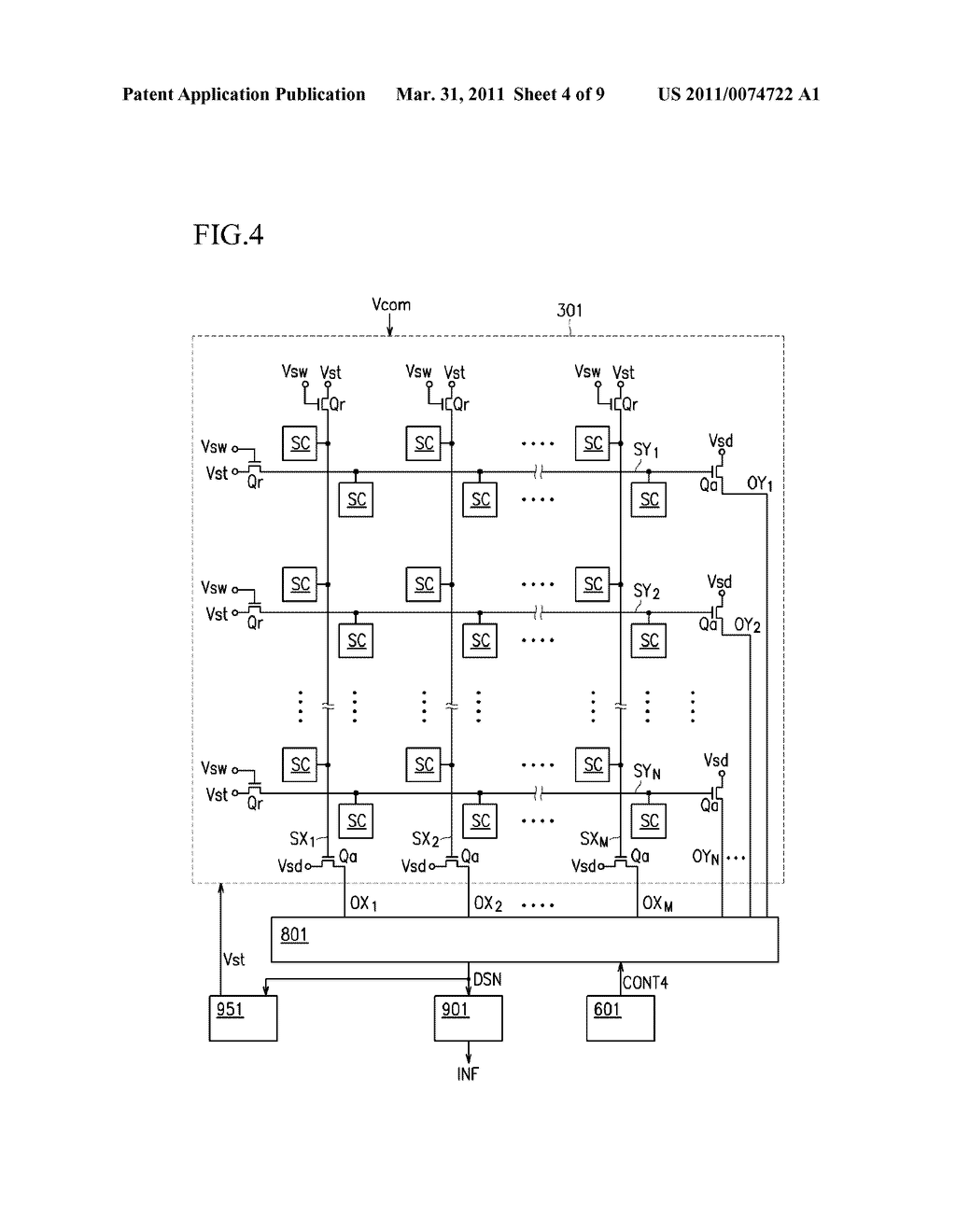 TOUCH SENSITIVE DISPLAY DEVICE AND METHOD THEREOF - diagram, schematic, and image 05