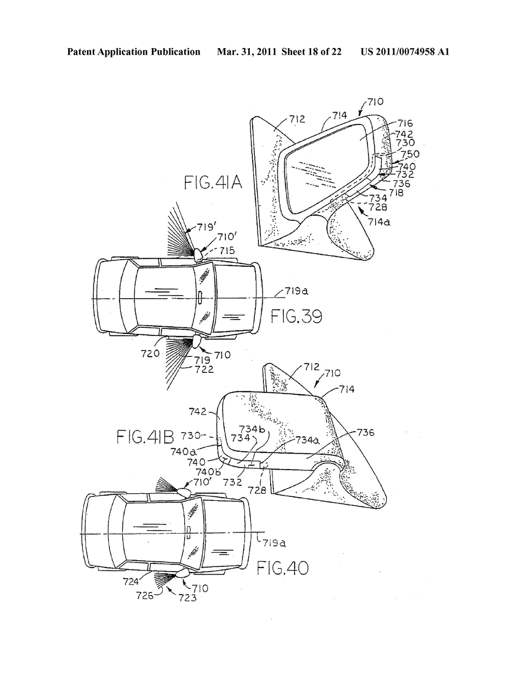 EXTERIOR MIRROR VISION SYSTEM FOR A VEHICLE - diagram, schematic, and image 19