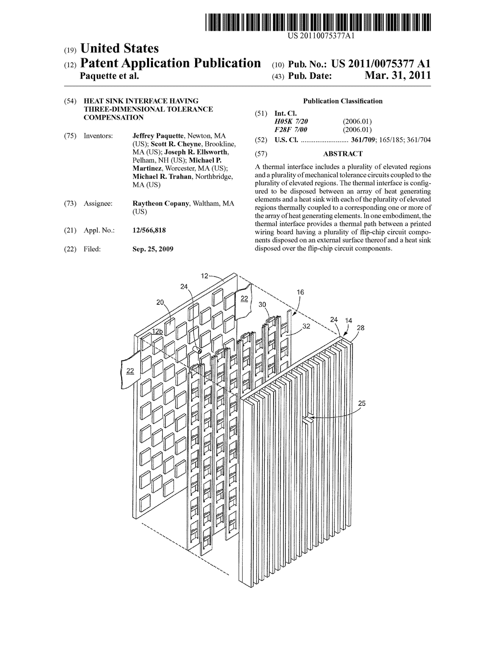 Heat Sink Interface Having Three-Dimensional Tolerance Compensation - diagram, schematic, and image 01