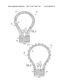 LIGHT EMITTING DIODE (LED) LIGHTING SYSTEMS INCLUDING LOW ABSORPTION, CONTROLLED REFLECTANCE AND DIFFUSION LAYERS diagram and image